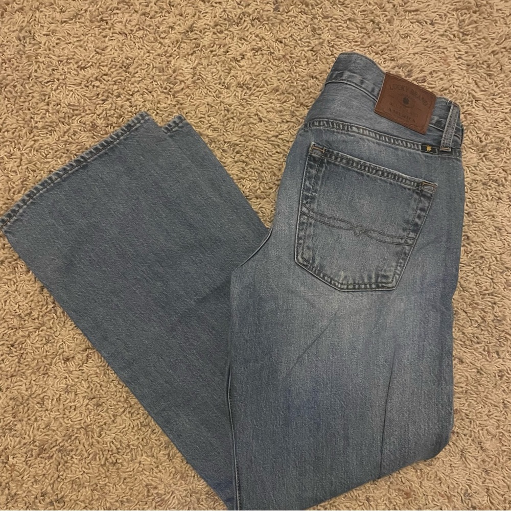 Lucky Brand Men's Size 33x30 361 Vintage Straight Leg Denim Jeans
